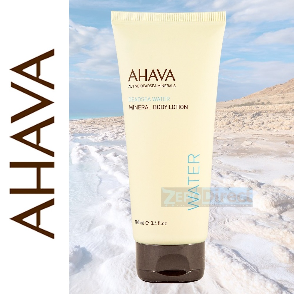AHAVA Dead Sea Water Mineral Body Lotion 3.4 oz.